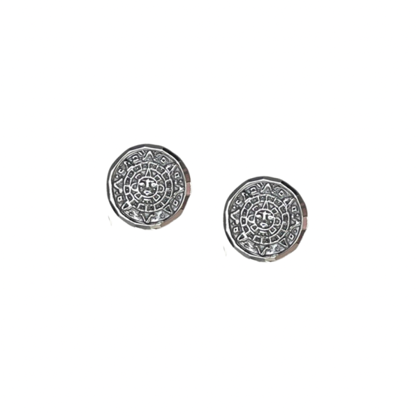Aretes calendario azteca
