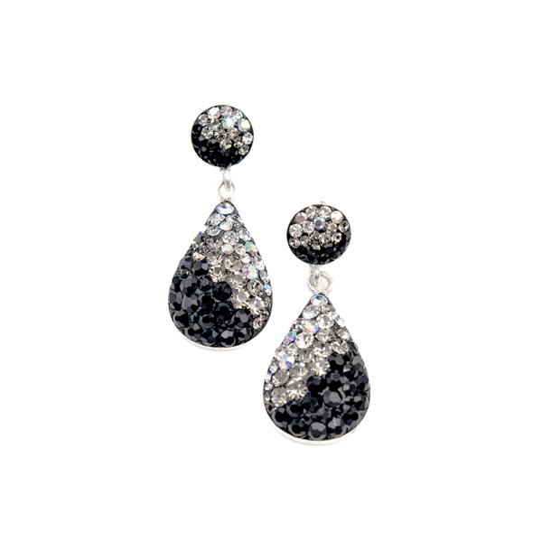Arete con piedras Swarovski