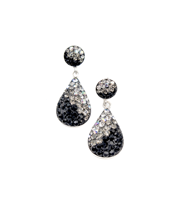 Arete con piedras Swarovski