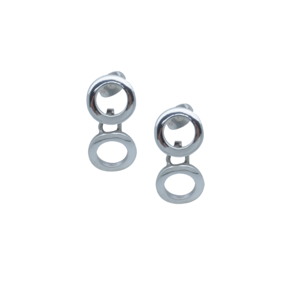 Arete de plata
