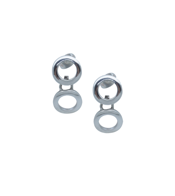 Arete de plata