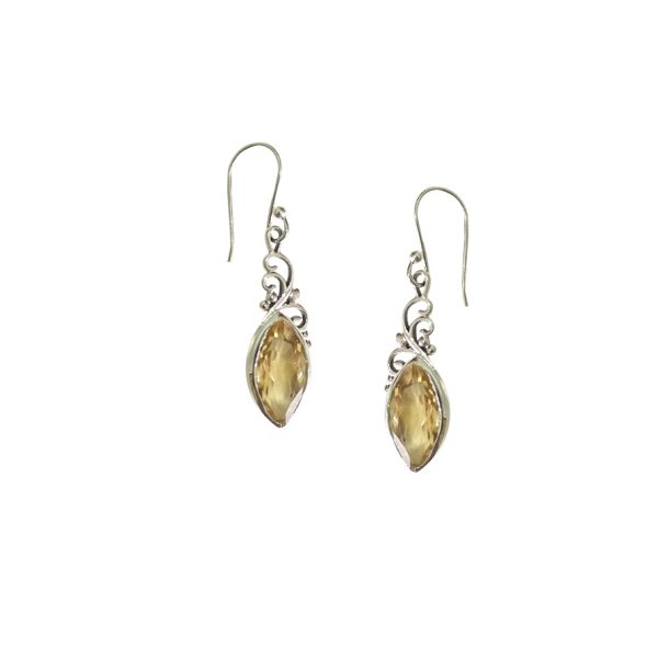 Aretes castillos de Citrina
