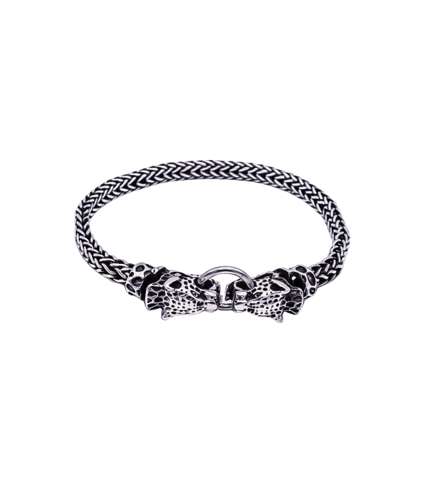 Pulsera con cabezas jaguar